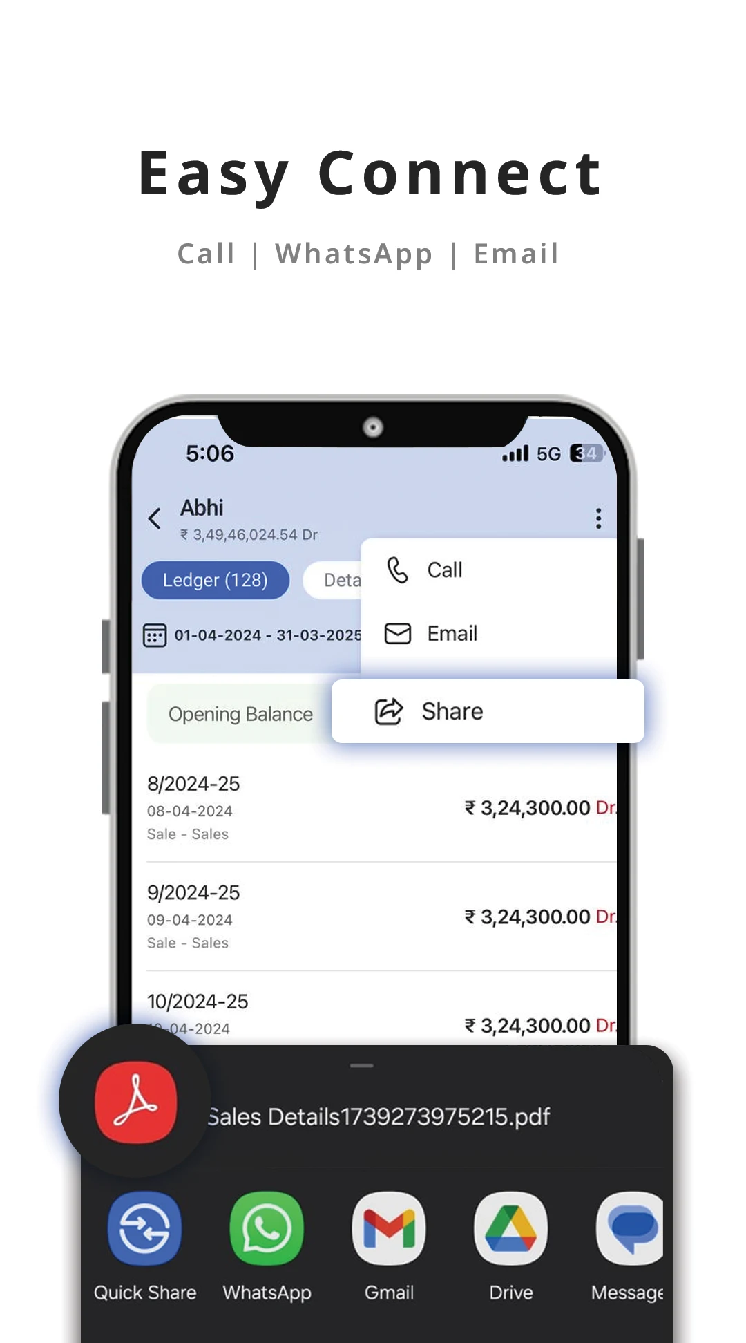 Busy: GST Billing & Accounting screenshot